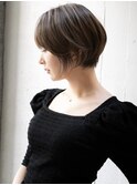 マッシュショート/ショートボブ/小顔カット/耳掛けショート