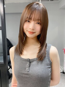 エトラ 渋谷店(etora) 小顔 美髪 レイヤーカット イメチェン ワイドバング"