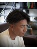 【Shoki指名/似合わせ/男らしさ】デザインカット＋眉カット
