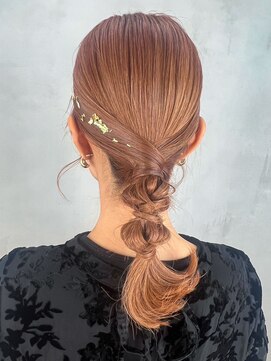 アルバム 銀座(ALBUM GINZA) ロング美髪おくれ毛前髪カット_ba533482