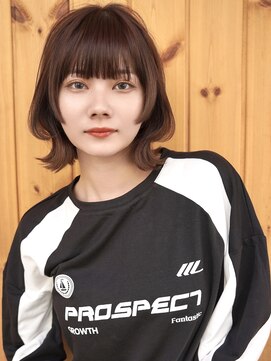 ブゾン(buZon) 【buZon ブゾン】くびレイヤーボブメルティカラー似合わせカット