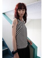 オルティ(OLTI)&nbsp;《OLTI》レイヤーカット×ワインレッド