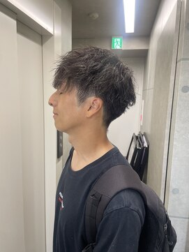 クロム トウキョウ ザ バーバーアルト 神保町店(CHROM TOKYO the Barber ALT) マッシュスタイル×ツイストスパイラルパーマ
