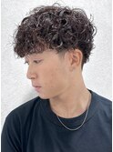 メンズプードルパーマ