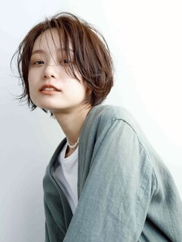 ヘアーラボ アズール(HAIR LABO AZUL)の写真/多数の受賞歴を誇る、計算されたカットで輪郭のコンプレックスをカバー《デザインカット¥4400》【亀有】