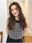 【haif】スパイラルウェーブパーマ　レイヤーカット