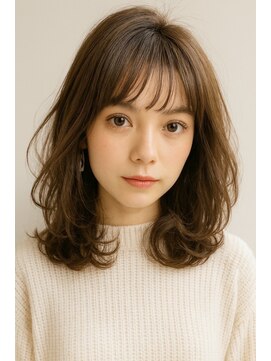 ラクヘアー 六本松店(rak hair) フワフワミディアム