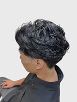 クオリス 上板橋店(QUALIS)&nbsp;ラルフカール刈り上げ◎大人ビジネス爽やかパーマ