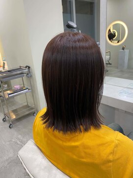 ユニバイリサ 天神大名店(uni by risa) 艶カラー