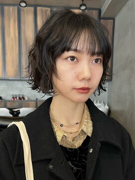 ニュアンスパーマボブ/レイヤーボブ