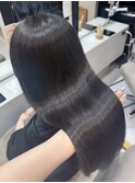 韓国風レイヤーカット髪質改善ダブルカラーハッシュカット