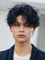 フィフス 大分(fifth)&nbsp;大分無造作ツイストスパイラルパーマメンズカットセンターパート