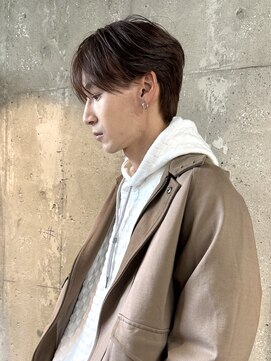 オルカ(ORCA) マッシュ　センターパート　韓国ヘア　メンズ　新宿　南川聖華