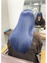 ヴェルム ヘア デザイン(Velum.HAIR DESIGN)&nbsp;ブリーチベースの透明感ブルーグレーカラー