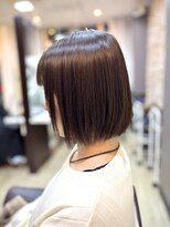 トレセッテ(tre sette)&nbsp;縮毛矯正/自然な仕上がりのボブスタイル