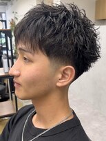ナム 錦糸町(NAM)&nbsp;MEN’S/リバースセンターパート/ニュアンスパーマ/錦糸町