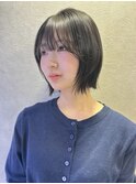  小顔見えが叶う◎顔周りレイヤーボブ