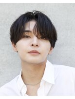 シティ メンズ(CITY men's) 韓国メンズヘア センターパート 毛流れパーマ
