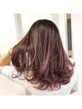 ループ(LOOP) ピンクラベージュグラデーション