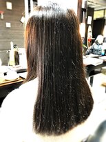 キャン 温品店(CAN)&nbsp;【ＣＡＮ】　ワンレンロング×潤い＆艶重視の縮毛矯正