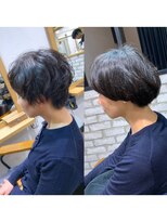 アヴァロン(AVALON)&nbsp;ペタ毛軟毛さんオススメ！マッシュショート×ボタニカルデジパ