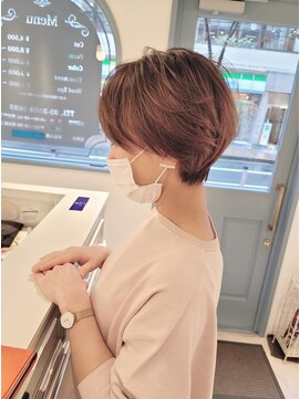 アンソルヘアドレシア 赤羽店(N'SOL hair dressia) オイルカラーアッシュ×ショート