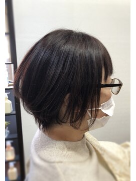 ヘアーメイク クーラ 行橋店(Hair make CURA) 耳かけ大人ショート美シルエット♪