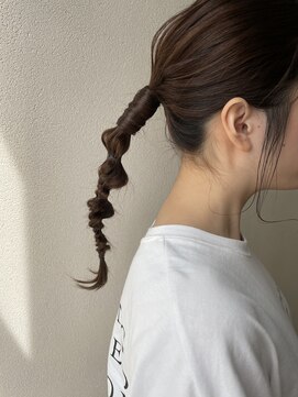 オウルヘアー(Owl hair) カジュアルアレンジ/くねくねアレンジ