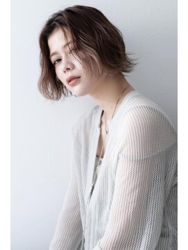 ハナブサ 御経塚店(HANABUSA) 《HANABUSA朝倉華鈴》ノーバングウェーブボブ