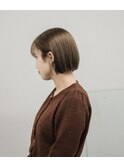 【大人ブリーチカラー】ミルクティベージュ