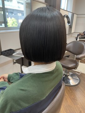 アプシー 三田駅前店(Apsee) コンパクトボブ/切りっぱなしボブ