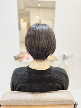 ベンチ 高田馬場店(bench) クール系ショートボブ　アッシュ