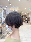 丸みショートボブ×地毛風ストレート【Ash大泉学園 横山】