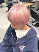アイトーキョー 渋谷(AI TOKYO)&nbsp;ダブルカラーブリーチハイライトマッシュウルフ[渋谷駅]