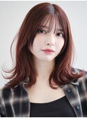 似合わせ イメチェンヘアスタイル ハッシュカット フルバング