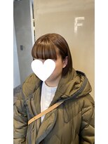 フレーム なんば店(FRAME) ▽フェイスフレーミング×ベージュ