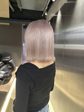 ペレ 栄店(PELE) 切りっぱなしボブ/エアリーロング/美髪/ピンクブラウン/栄