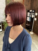 ショウビット(Show Bit)&nbsp;深みレッドボブ