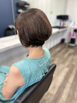 アトレ(attrait) エイジングカラー/カット/セラミドトリートメント