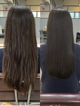 レオネ(Leone)の写真/【髪質改善専門店】《髪質改善ヘアエステ×オーダーメイド縮毛矯正》健康で美しい髪本来の状態へ導きます♪