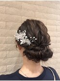 お呼ばれヘア