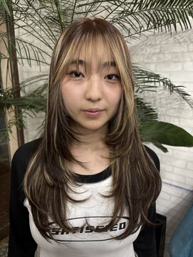 ココテラス(coco terrace) レイヤーカット/ハイライト/生オイルトリートメント