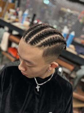 スリーセント 栄(3/cent) コーンロウ