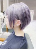 ショートカット×ひし形ショートボブ×前髪あり20代30代40代