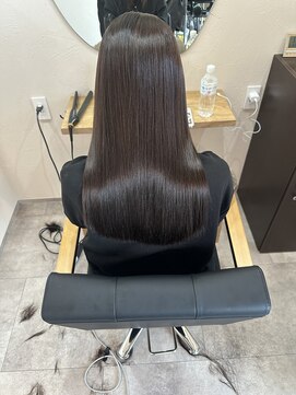 ライフ 四条畷店(Lyfe) 艶髪髪質改善酸性ストレート_ロングレイヤーカット_468