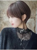 大人可愛いマッシュショートボブウルフカット◎30代40代50代