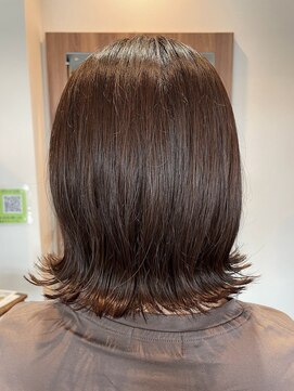 ラプチャー 蟹江店(rapture) ツヤ髪×外ハネナチュラルボブ