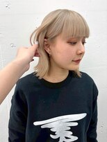 ジルスタジオ(JILL STUDIO) JILL STUDIO ハイトーンミルクティーベージュ/ブリーチ/名古屋