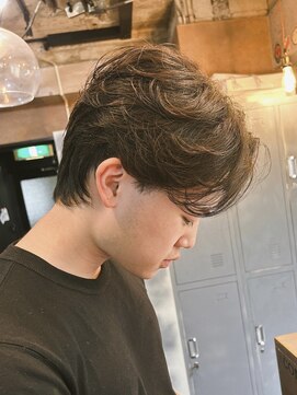 アイコン 博多(ICON.) 『kazuki』natural feather  perm