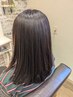 【圧倒的ツヤ感】カット＋髪質改善カラー(白髪染め○)＋トリートメント